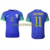 Original Fußballtrikot Brasilien Philippe Coutinho 11 Auswärtstrikot WM 2022 Für Herren